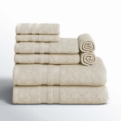 8-Piece Quick-Drying Cotton Towel Set