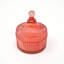 Bougie en cire parfumée Posh Radiance - orange, vase en verre fait à la main, mélange de cire de soja pour une combustion durable et une ambiance améliorée
