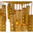 Aloisia 20 - Light Steel Dimmable Cylinder Chandelier