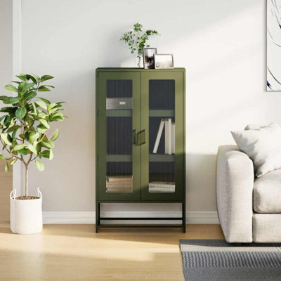 Highboard 68X39x123 Cm Steel