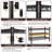 Multi - functional Three - tier Clothes Rack with Removable Baske