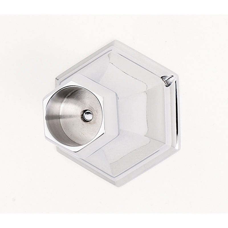 Nicole Shower Rod Brackets, Polished Chrome