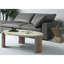 Et table basse au fini chêne et chêne - Béton fabriqué avec style La durabilité à l'esprit convient à un décor moderne et rustique d'une épaisseur de plateau de 27,48 po P, 45,95 l, 15,96 H, 64,96 lb. Poids fini par la construction, épaisseur