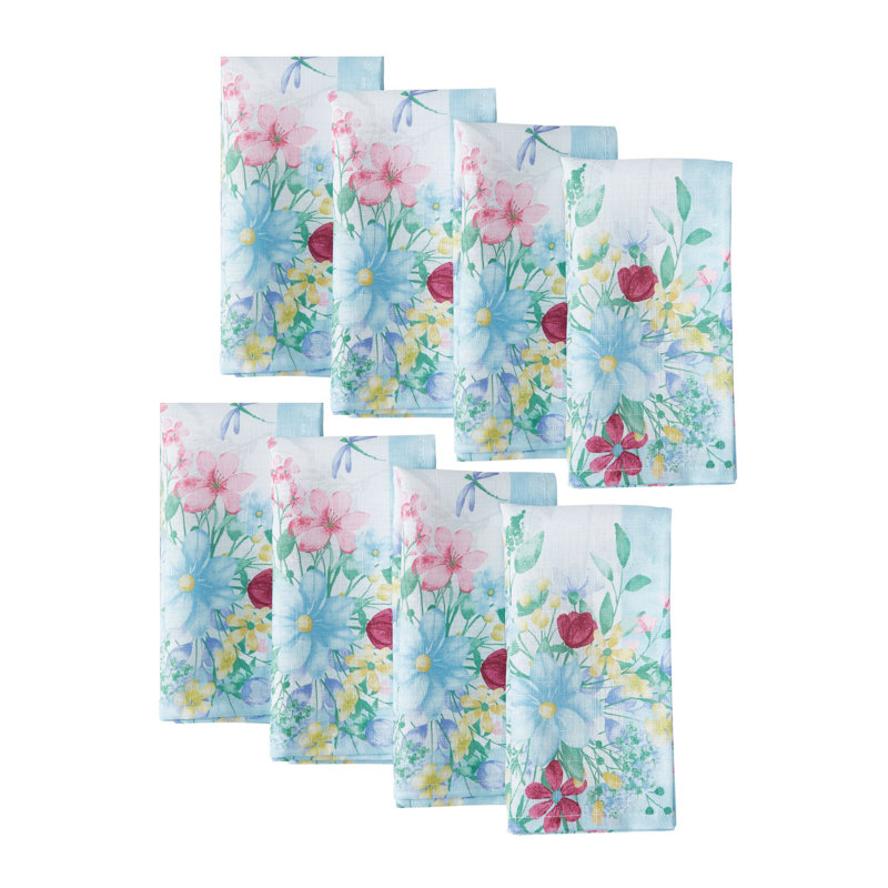 Alger Floral Watercolor Spring/Summer Napkins