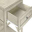 Table d'appoint, table de bout, table d'appoint, table de chevet à 2 niveaux, lampe, tiroir de rangement, transitionnel-6602666