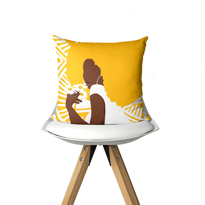 Housse de coussin Naomi, 16 po x 1 po