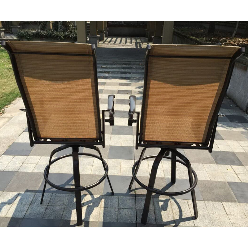 Powder Coated Aluminum Outdoor Stool