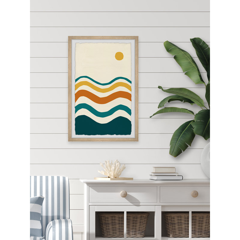 Borders Of Freedom - Single Picture Frame Painting, 30cm H x 20cm W x 3.81cm D