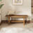 43''W Solid Reclaimed Wood Bench-2051219736