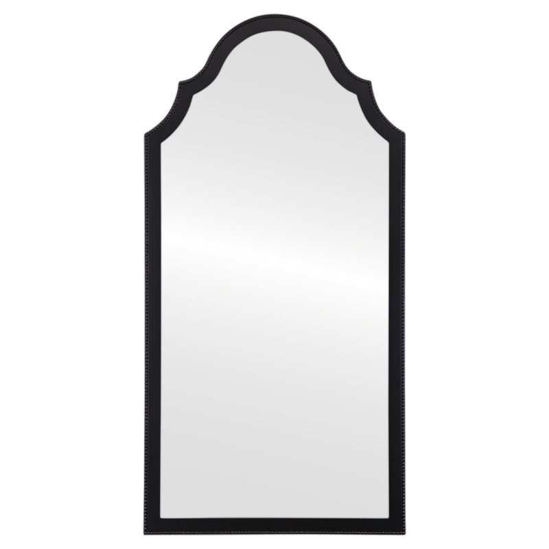 Miroir pleine grandeur Couran, 47,38 po x 23,38 po, Noir mat