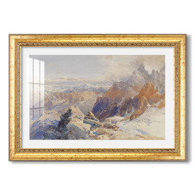 Col du Géant, 1903 - Edward Theodore Compton - Toile encadrée sur mesure