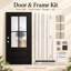 Anwickjeff Fiberglass and Polyester Fill Hinged Front Entry Door