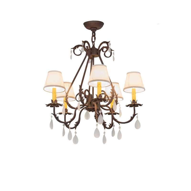Lustre géométrique à 5 lumières Malpha