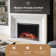 Highmark Traditional Electric Fireplace Insert Heater, WiFi, Google & Alexa Compatible, Logs & Crystals
