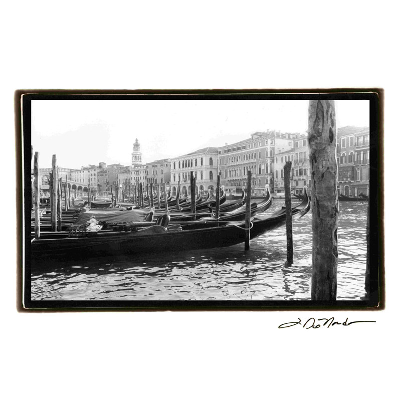 Voies navigables de Venise, H 20 po x l 30 po