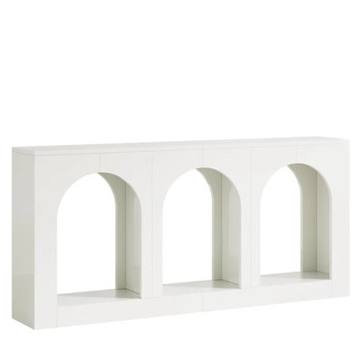 Élégante table d'appoint Arches, table d'entrée, console stable