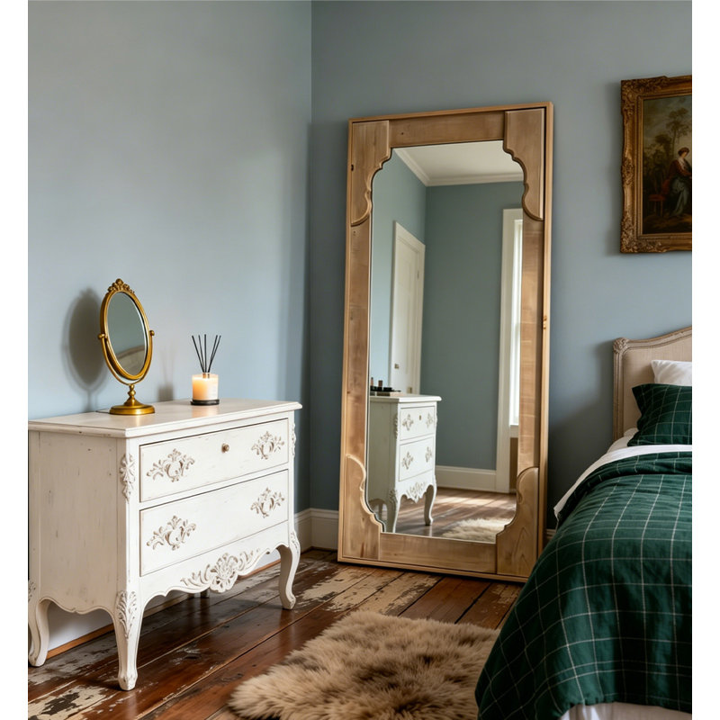 Miroir européen de style européen, 78.74" H x 39.37" W