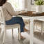 Table de salle à manger extensible de style ferme UNAROZ avec placage de chêne et pieds en hévéa massif-1293531001