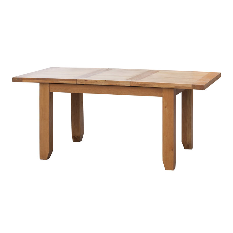 Demarco Oak Solid Wood Dining Table, 90 cm W x 130 cm  - 180 cm L
