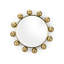Round-A-Bout Convex Metal Wall Mirror