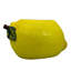 Tabouret citron jaune, support pour plantes en polyrésine 45,7 cm (18 po) de long