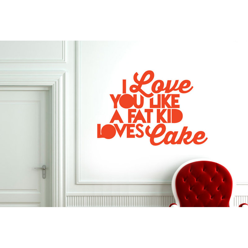 Non-Wall Damaging Wall Decal, Medium, Orange