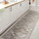 Macknair Bohemian Medallion Low-Pile Machine-Washable Cream/Brown/Green Rug