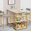 Ensemble repas en fer pour 2 personnes Fynlee-791102316-741079655-741079652