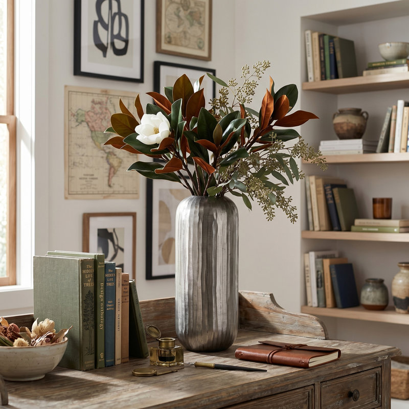 Metal Table Vase