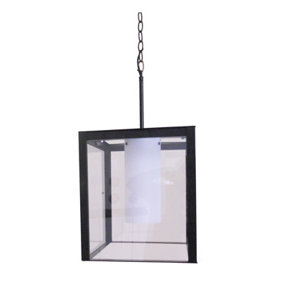 Luminaire suspendu rectangulaire unique à 1 lumière Mandy