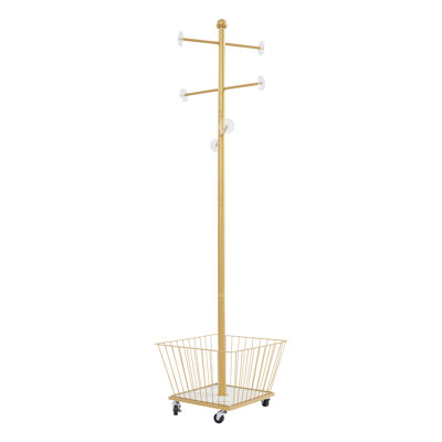 Free Standing Clothing Rack With Wheels
