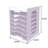 7 Tiers Paper Organizer For Desk Desktop White File Holder Office Desk Organizer Mail Letter Tray & Paper Sorter Document Notebooks Storage Rack