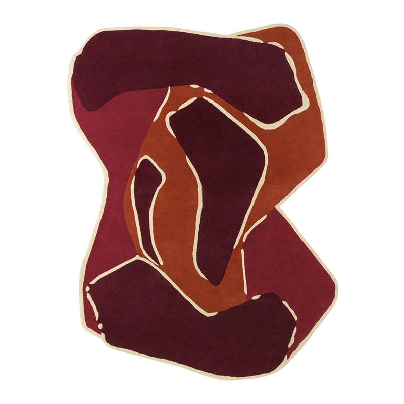 Muse Handmade Wool Abstract Area Rug