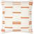 Blanc / orange