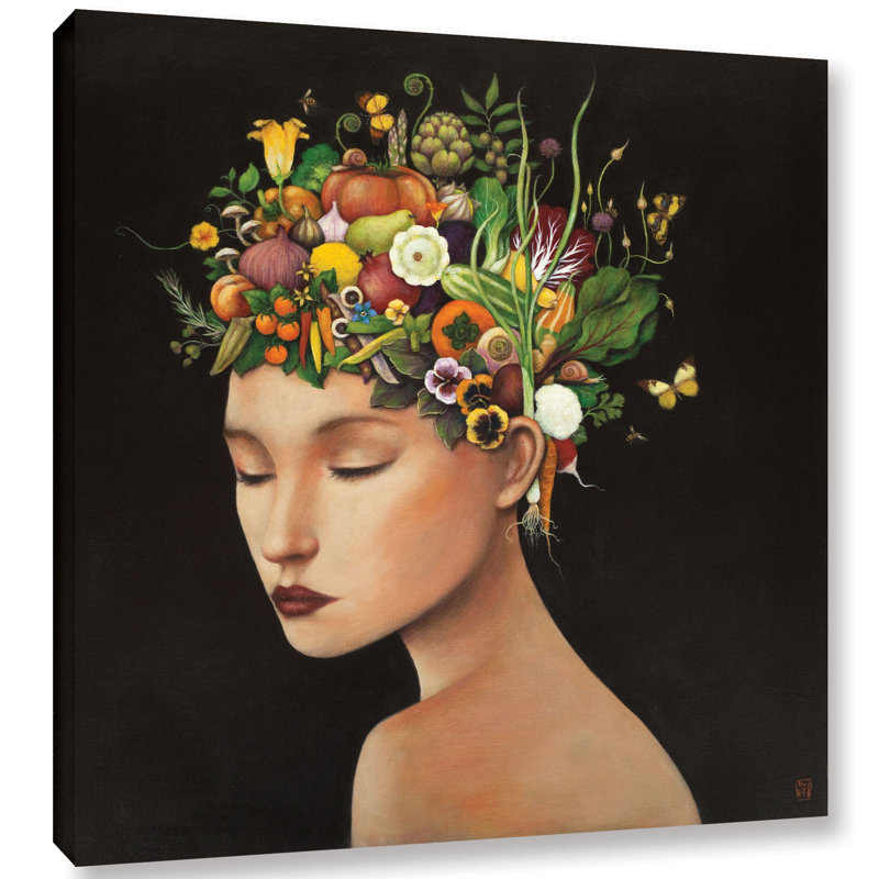 «Slow Food For Thought» par Duy Huynh, reproduction sur toile, H 14 po x l 14 po x P 2 po
