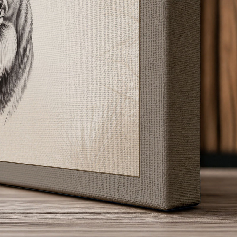Print, 36x24 - 91.4 x 61.0 cm, Taupe Border