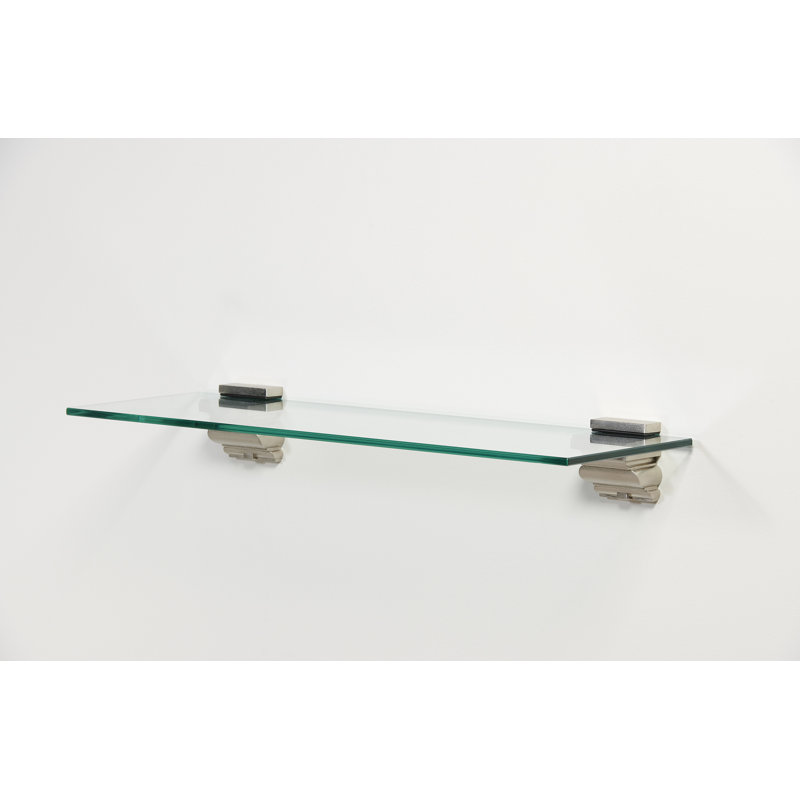 Capri 8X36 Shelf Kit With Crowne, Clear