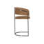 MARRIS BARSTOOL - GUNMETAL - MILLIKEN COGNAC-1780721355
