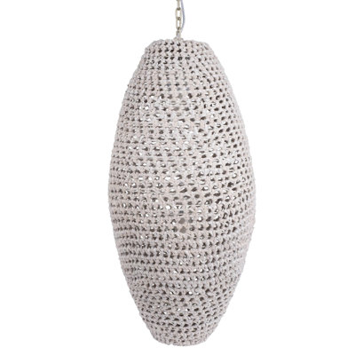 Extra Large Leather Pod Pendant Light