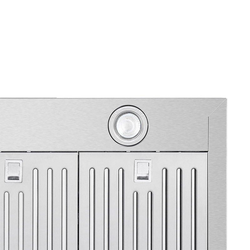 Hotte murale à conduit 36 pouces 480 CFM en acier inoxydable