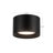 Napoleon 6-in Black dimmable LED Semi-Flush Mount-124959390