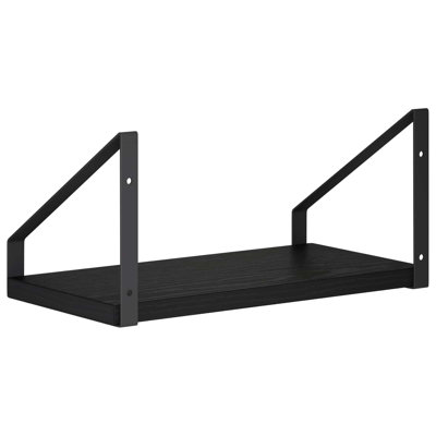 4 -Piece Steel Floating Shelf
