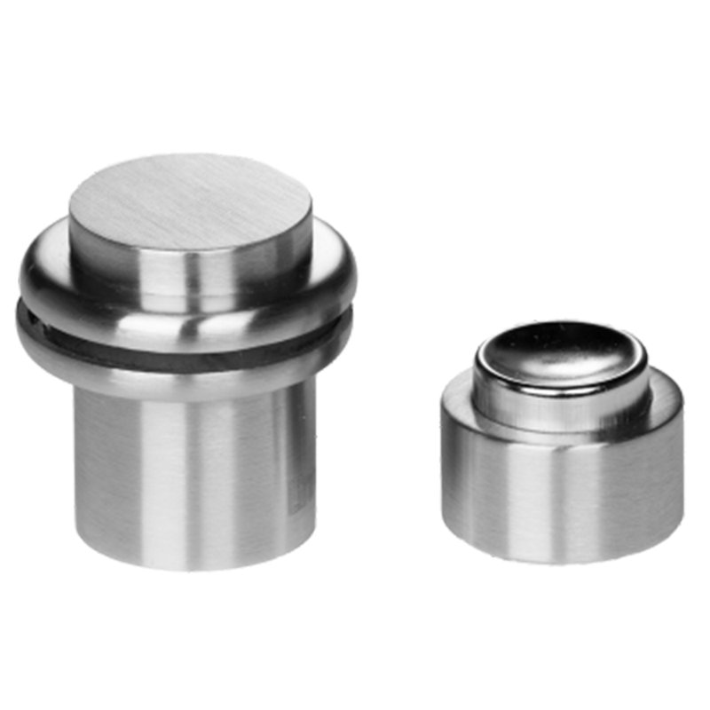 Butoir de porte en acier inoxydable, Acier inoxydable satiné