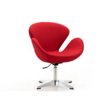 Bason Upholstered Swivel Accent Chair