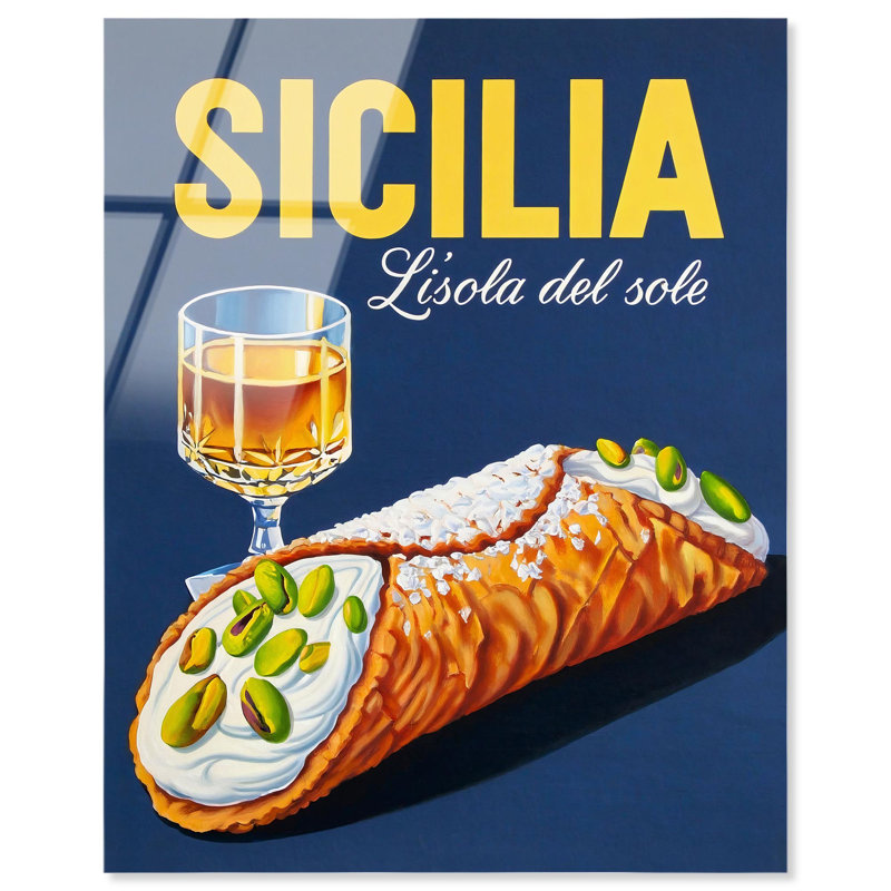 «Sicilian Acrylique Print Summer» par Art Remedy, H 20 po x l 16 po