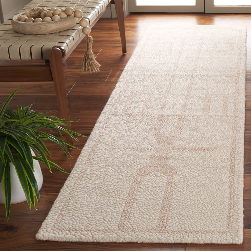 Wool Area Rug, Runner 2'3" x 8'