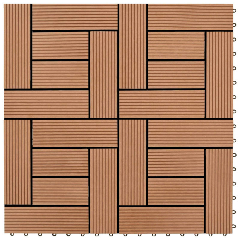 Interlocking Deck, Brown