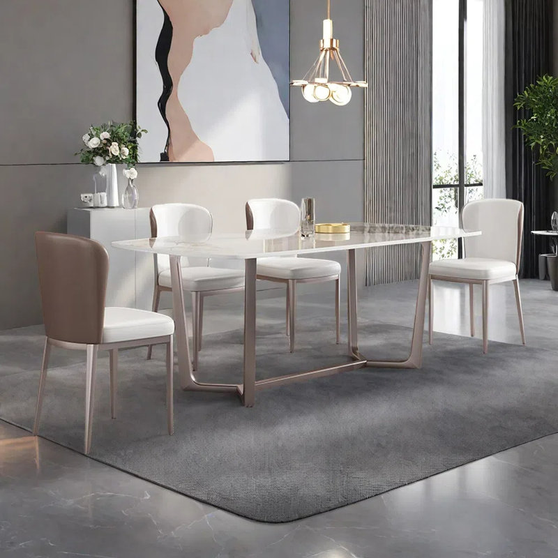 Ensemble de table et chaises Charm, H 29,52 po x L 70,86 po x l 35,43 po
