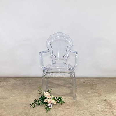 Chaise avec accoudoirs Malechi Queen Anne