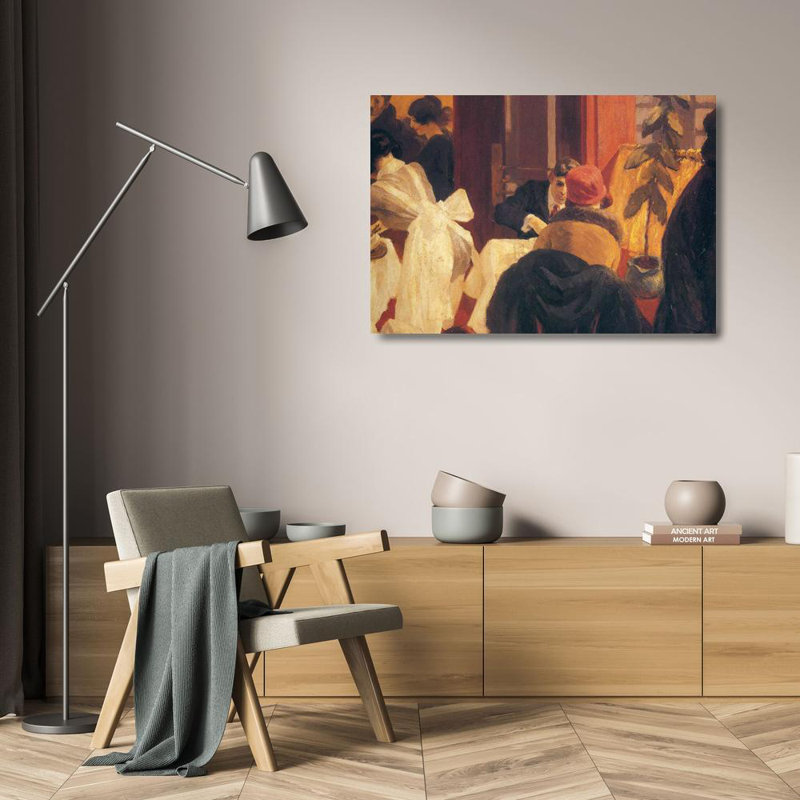 New York Restaurant, 17" H x 24" W